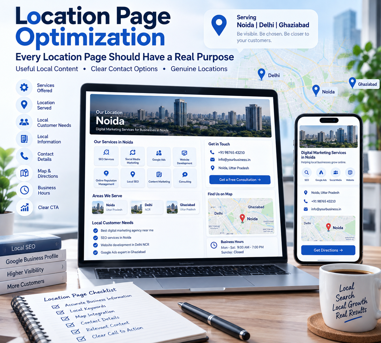 Location page optimization - every location page should have a real purpose