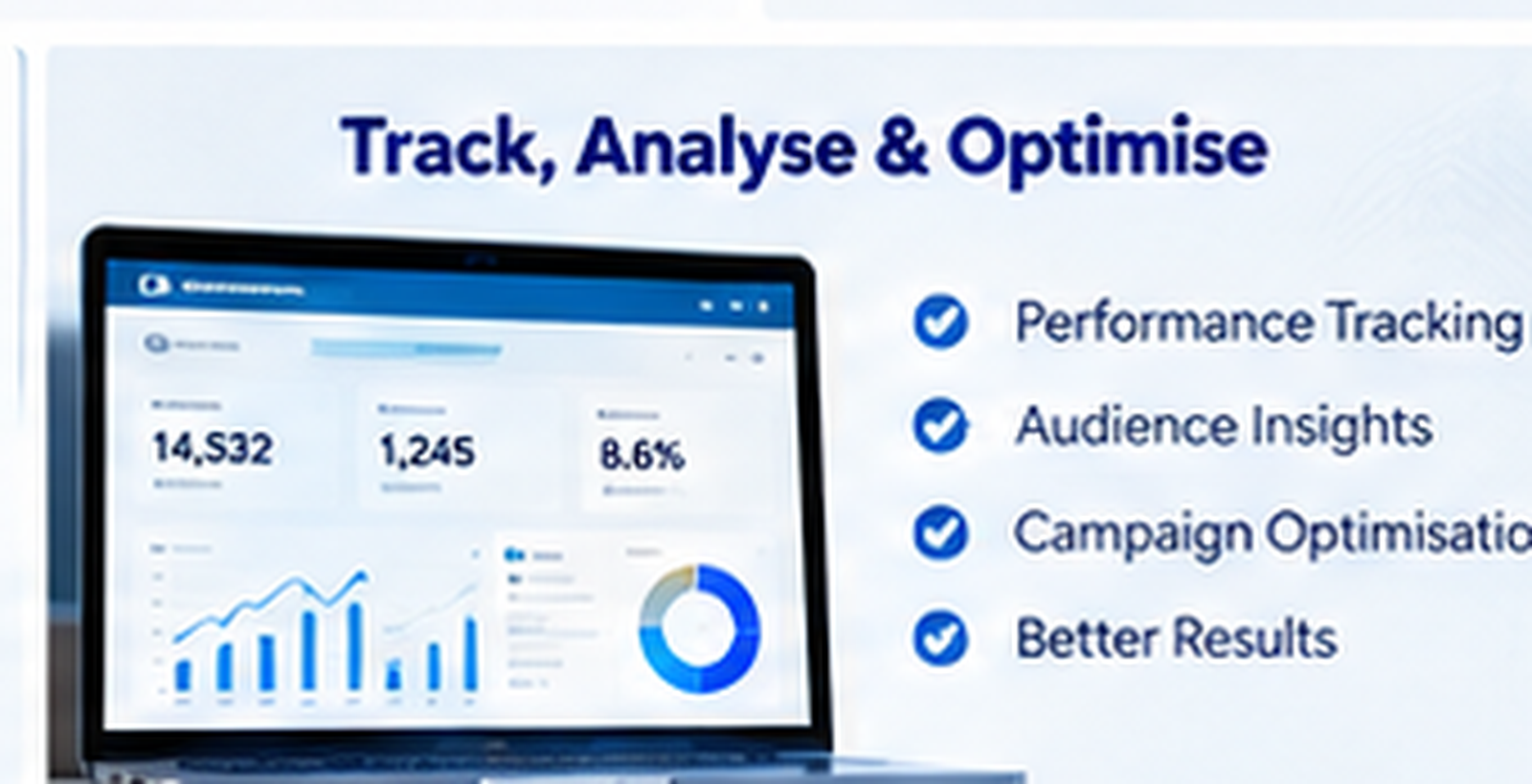 Track, analyse and optimise LinkedIn performance - performance tracking, audience insights, campaign optimisation, better results