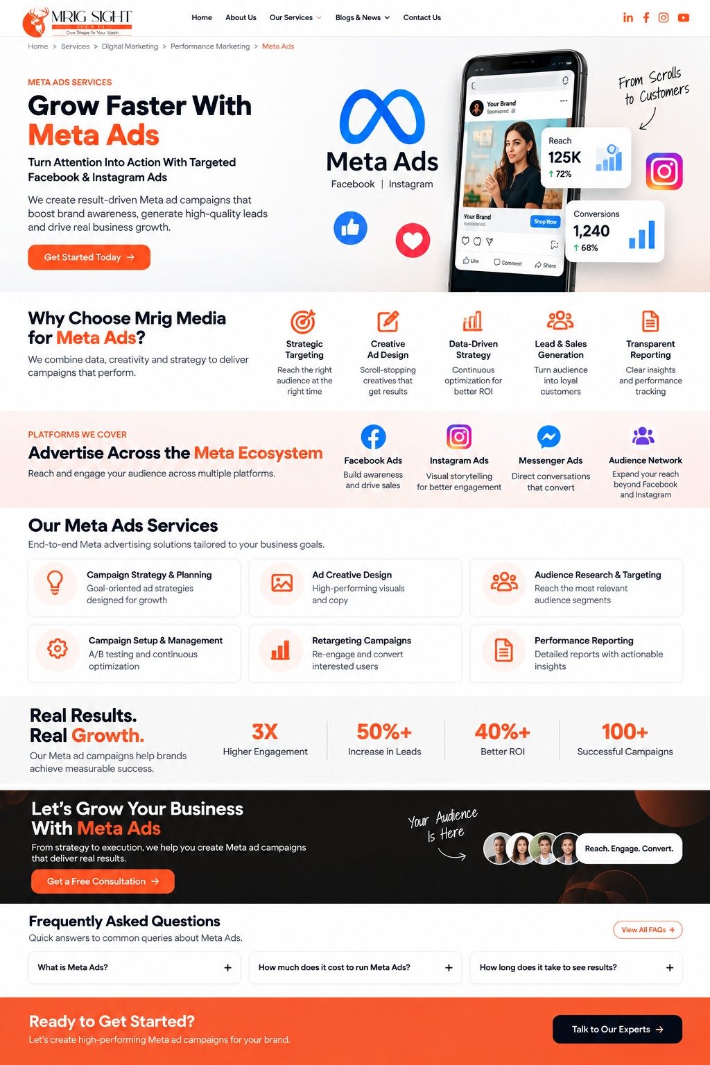 Why choose Mrig Sight Media for Meta Ads