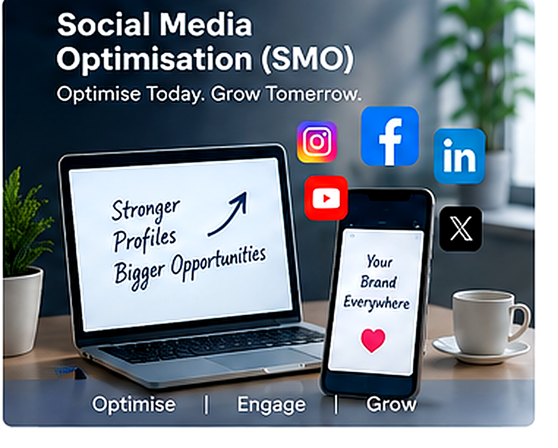 Social Media Optimisation (SMO) - optimise today, grow tomorrow
