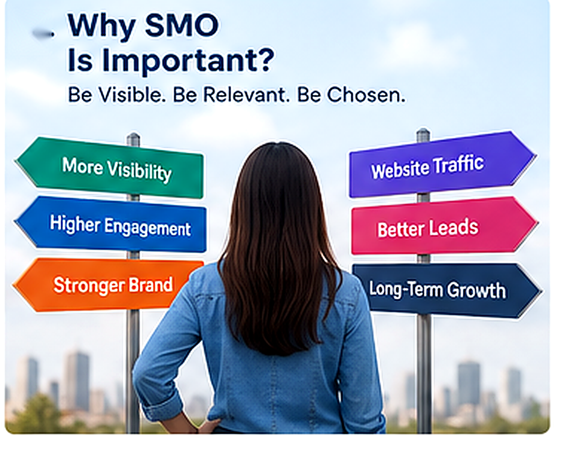 Why SMO is important - be visible, be relevant, be chosen