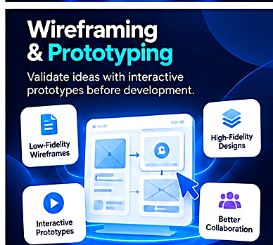 Wireframing and Prototyping - validate ideas with interactive prototypes before development
